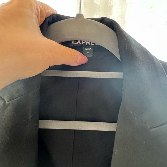 Black Express Blazer (Size 0) - Picture 3 of 10